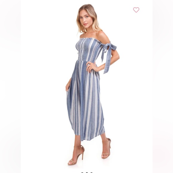 NWOT size medium Surf Gypsy Goucho romper - Picture 2 of 5